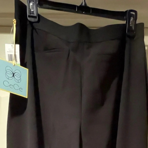 CeCe by Cynthia Steffe Crepe Straight Leg Pants - Picture 9 of 11